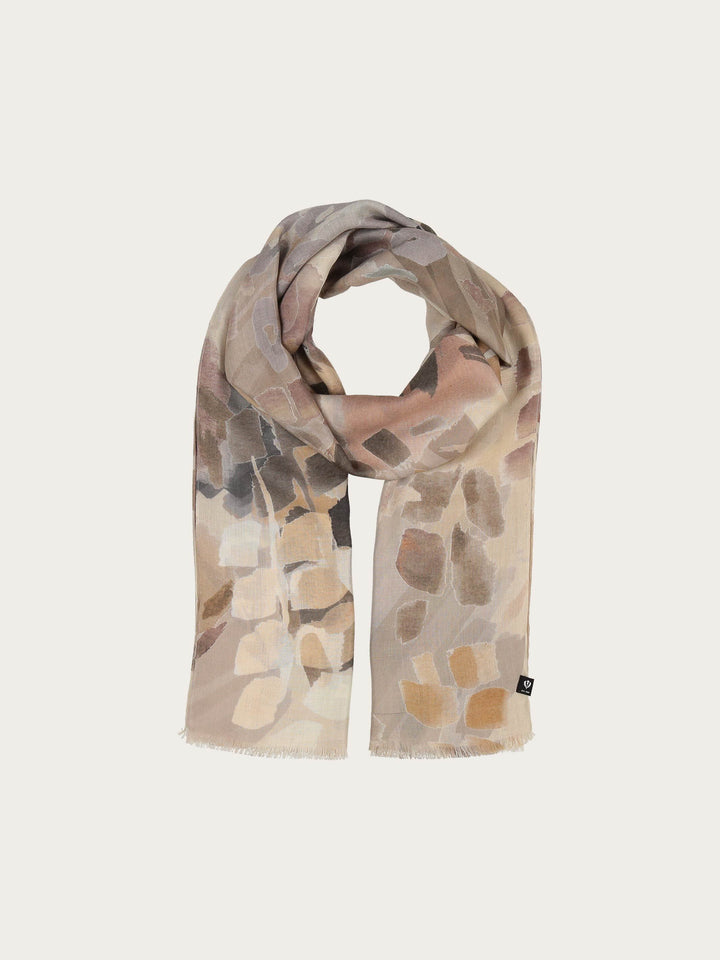 Sustainability Edition - Schal mit abstraktem floralem Design