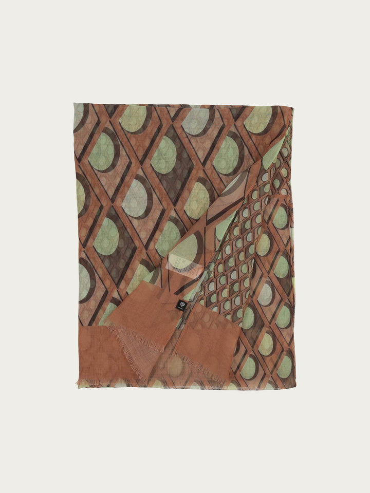 Sustainability Edition - Schal mit geometrischen Mustern