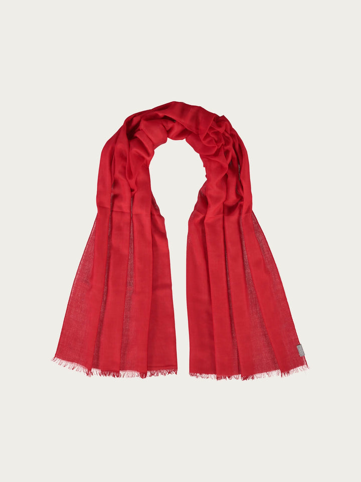 Zarte einfarbige Pashmina aus reinem Kaschmir