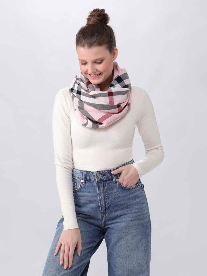 Loop mit FRAAS Plaid Karo