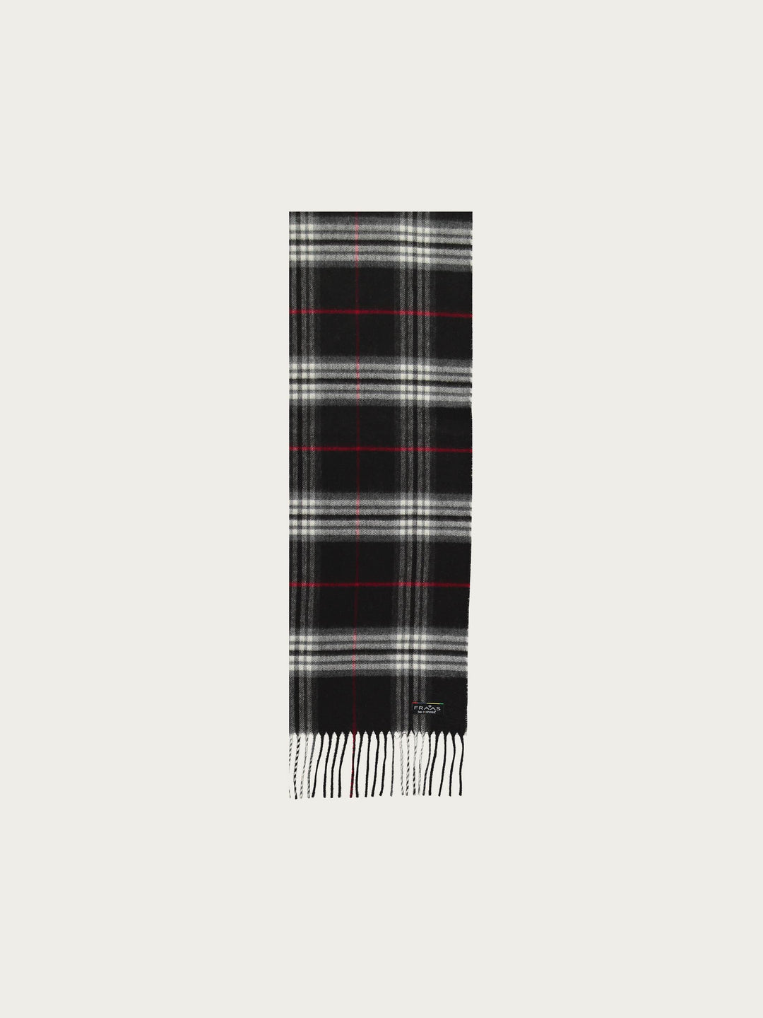 Schmaler Cashmink-Schal mit FRAAS Plaid Karo