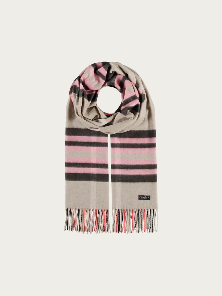 Breiter Cashmink-Schal mit FRAAS Plaid Karo