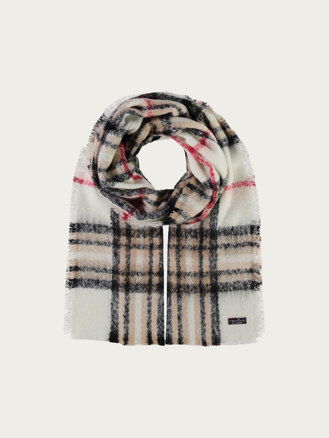 Cashmink-Stola mit FRAAS Plaid Karo