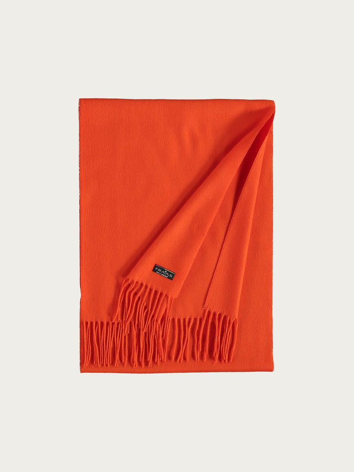 Einfarbiger Cashmink-Schal, 35 cm breit
