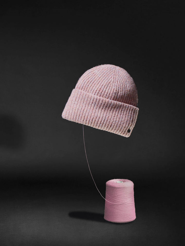 Strickmütze in Wollmischung