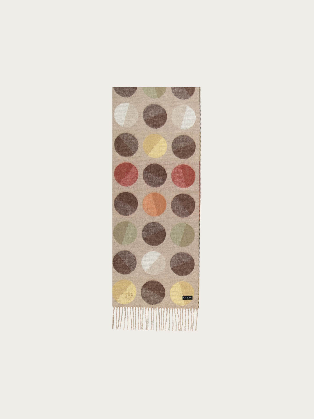 Cashmink-Schal mit großen Punkten