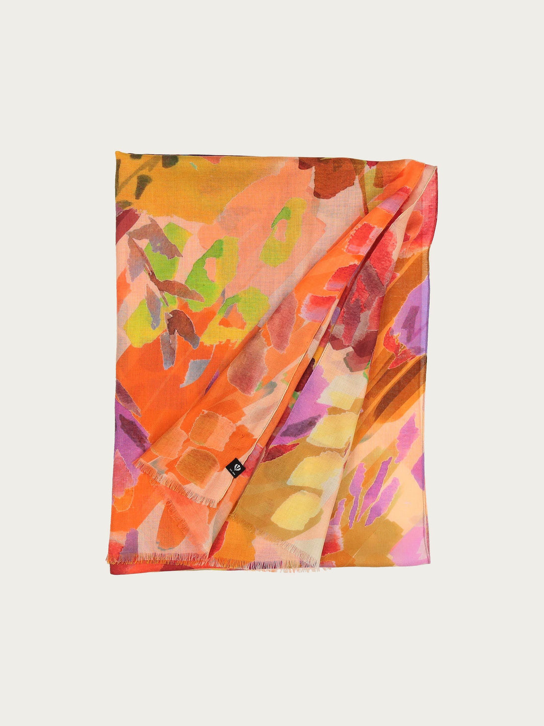 Sustainability Edition - Schal mit abstraktem floralem Design