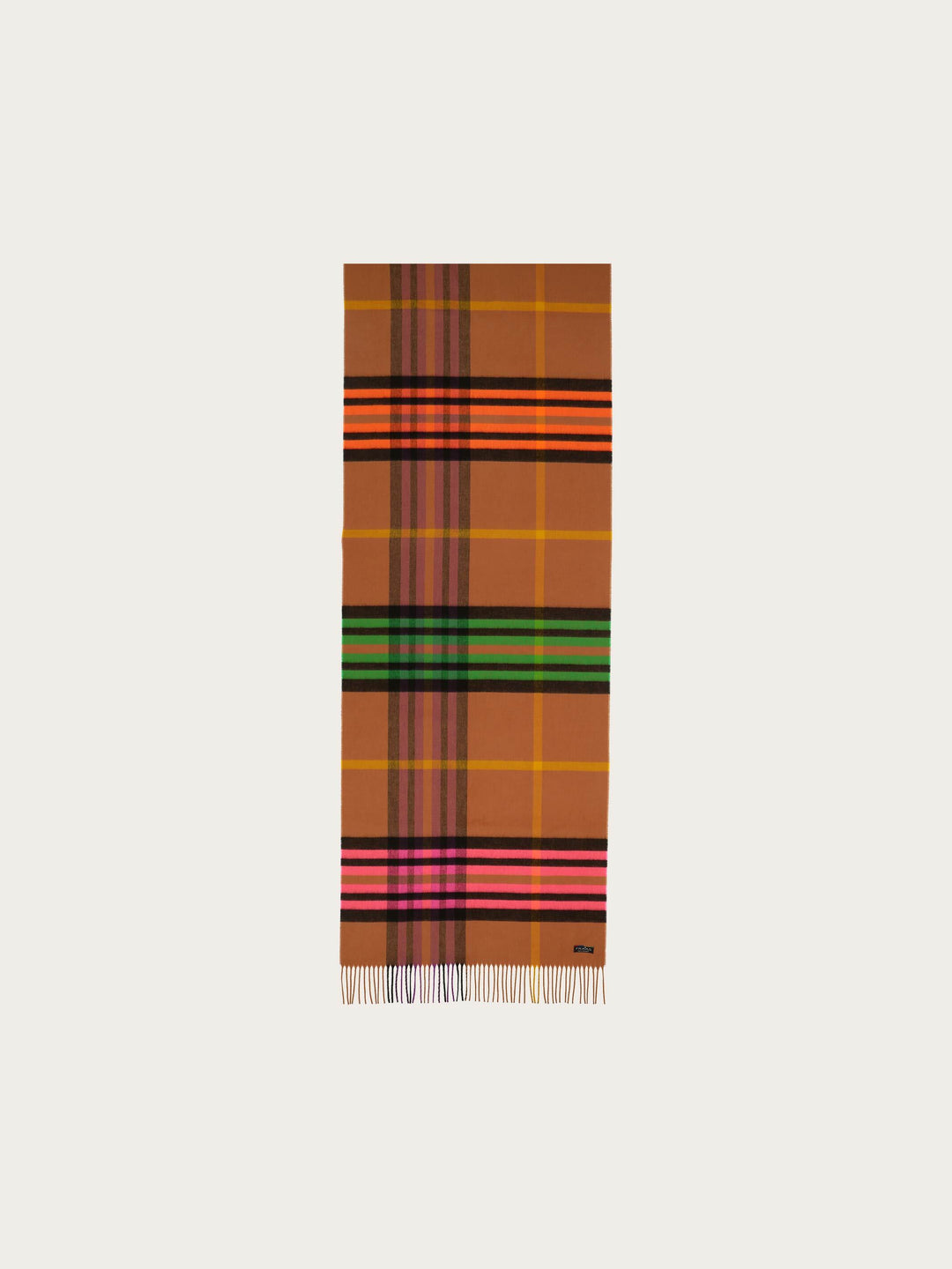 Breiter Cashmink-Schal mit FRAAS Plaid Karo