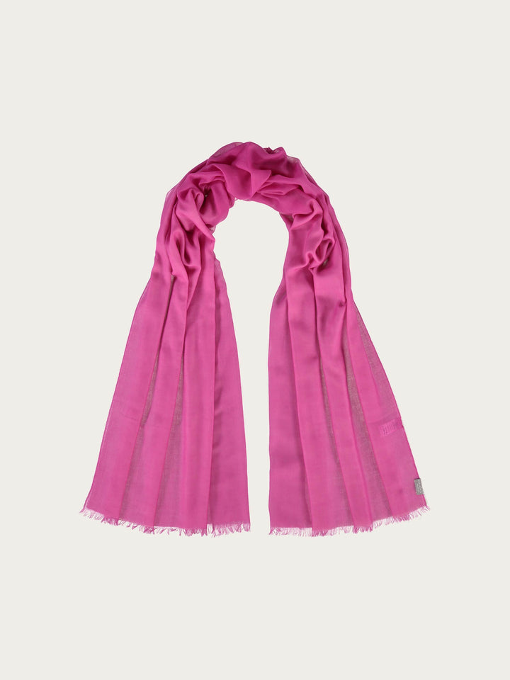 Zarte einfarbige Pashmina aus reinem Kaschmir