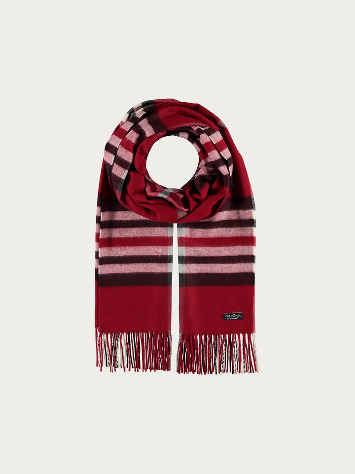 Breiter Cashmink-Schal mit FRAAS Plaid Karo