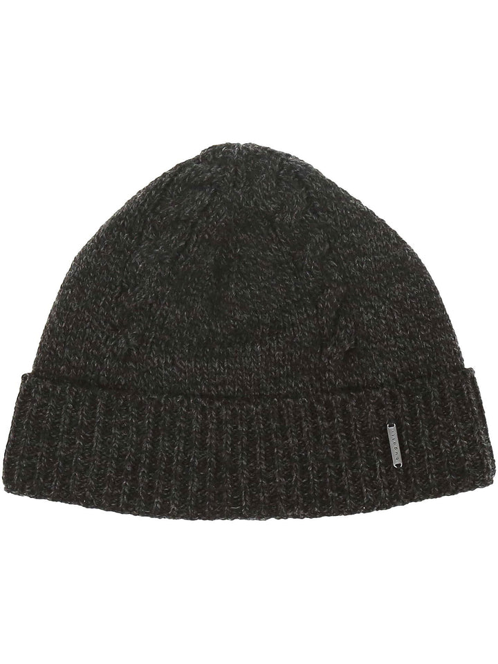 bugatti Strickmütze mit Zopfmuster in Wollmischung