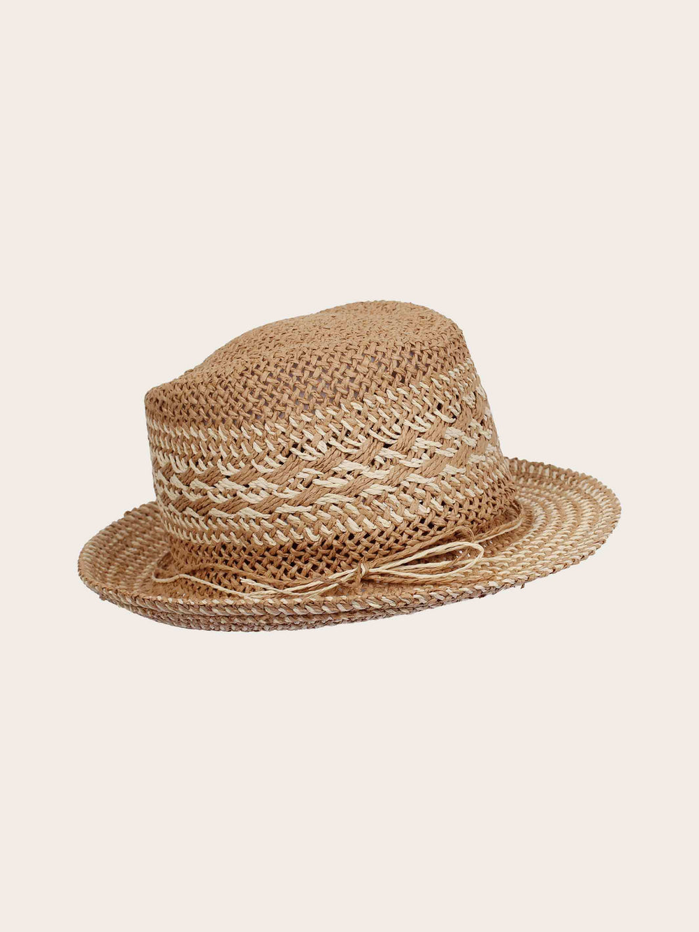 Leichter Loevenich Trilby mit kontrastreichem Muster