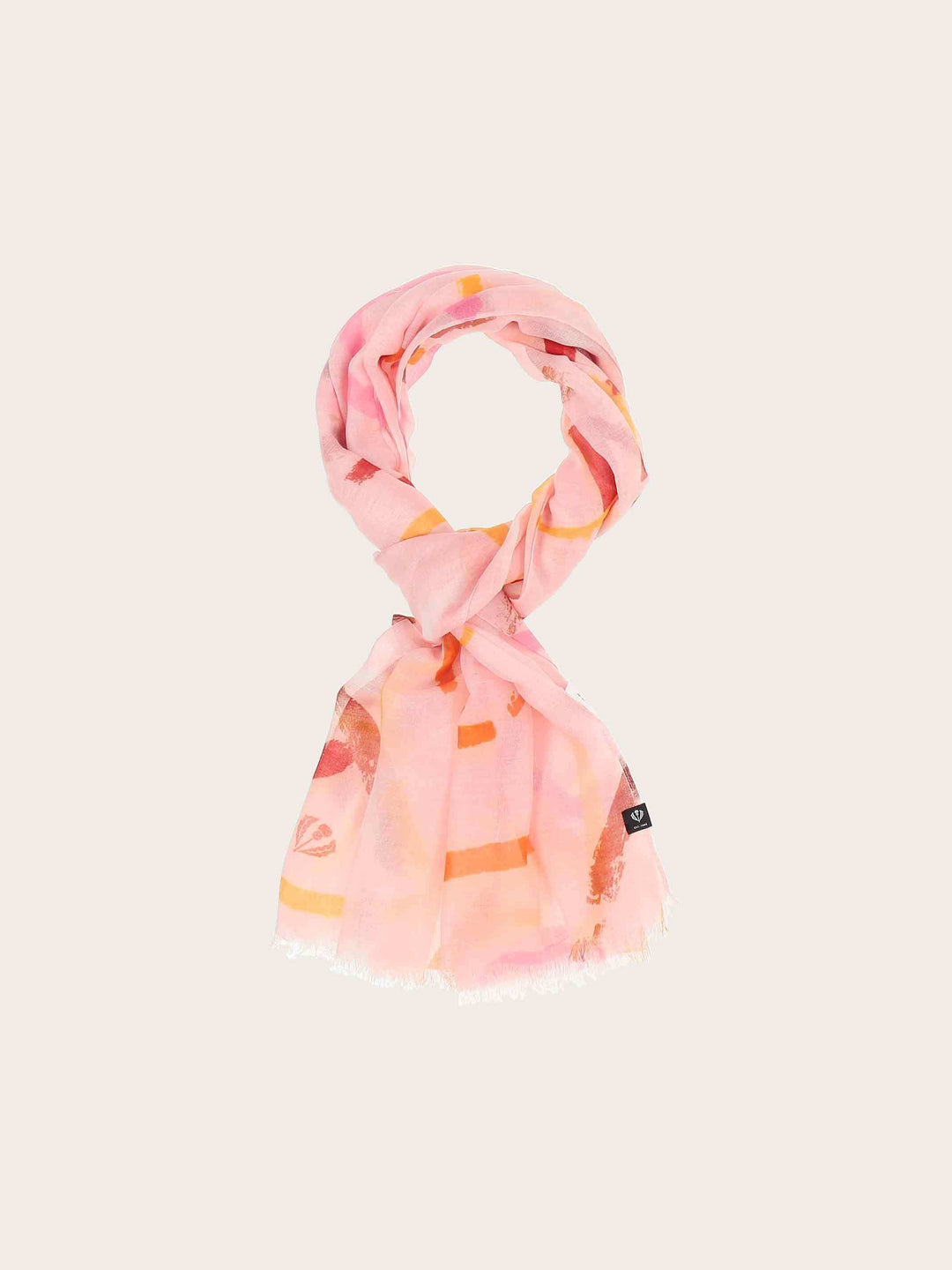 Sustainability Collection - Schal mit bunten Kreisen