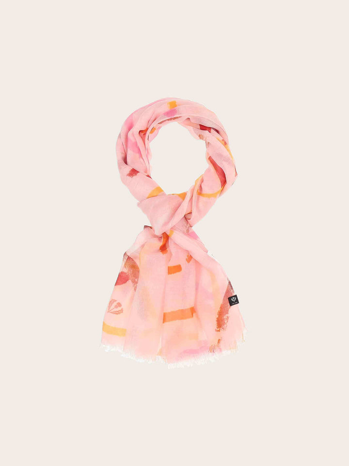 Sustainability Collection - Schal mit bunten Kreisen