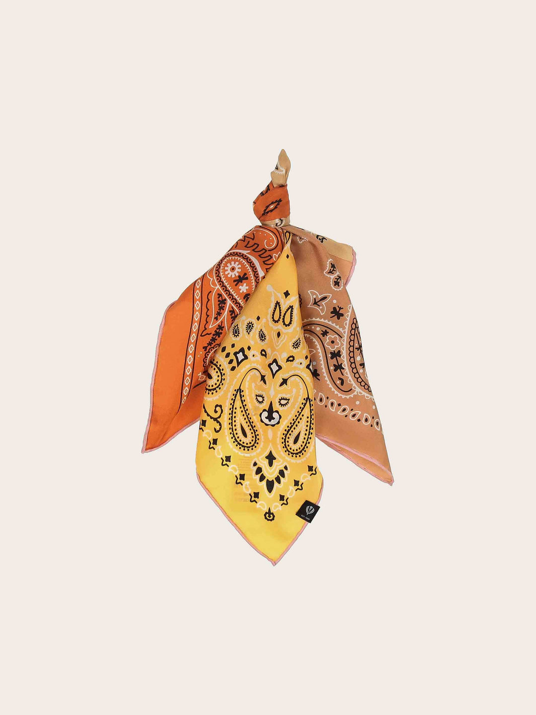 Nickituch mit Paisley-Design aus reiner Seide