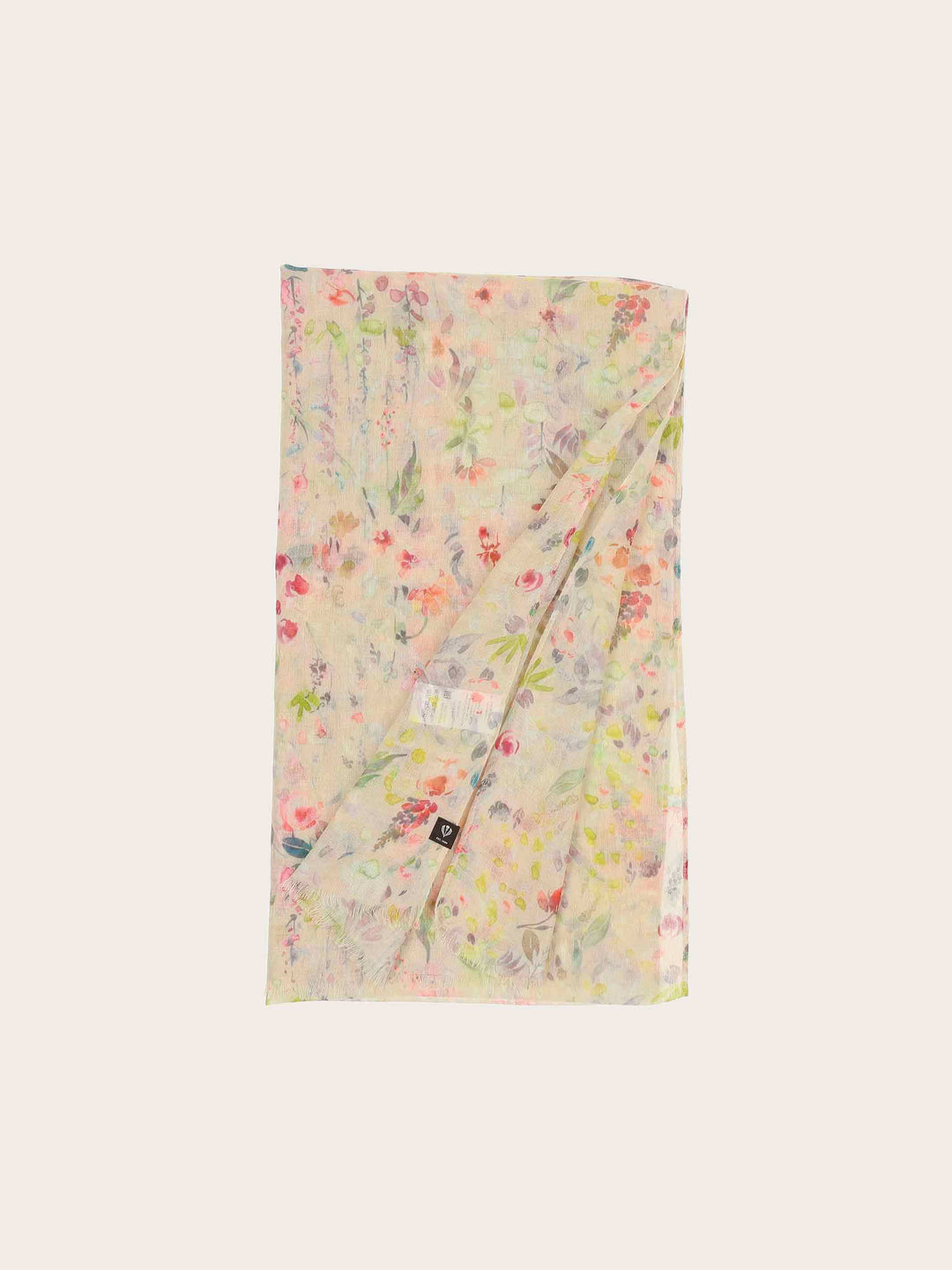 Schal mit zartem Blumen-Design