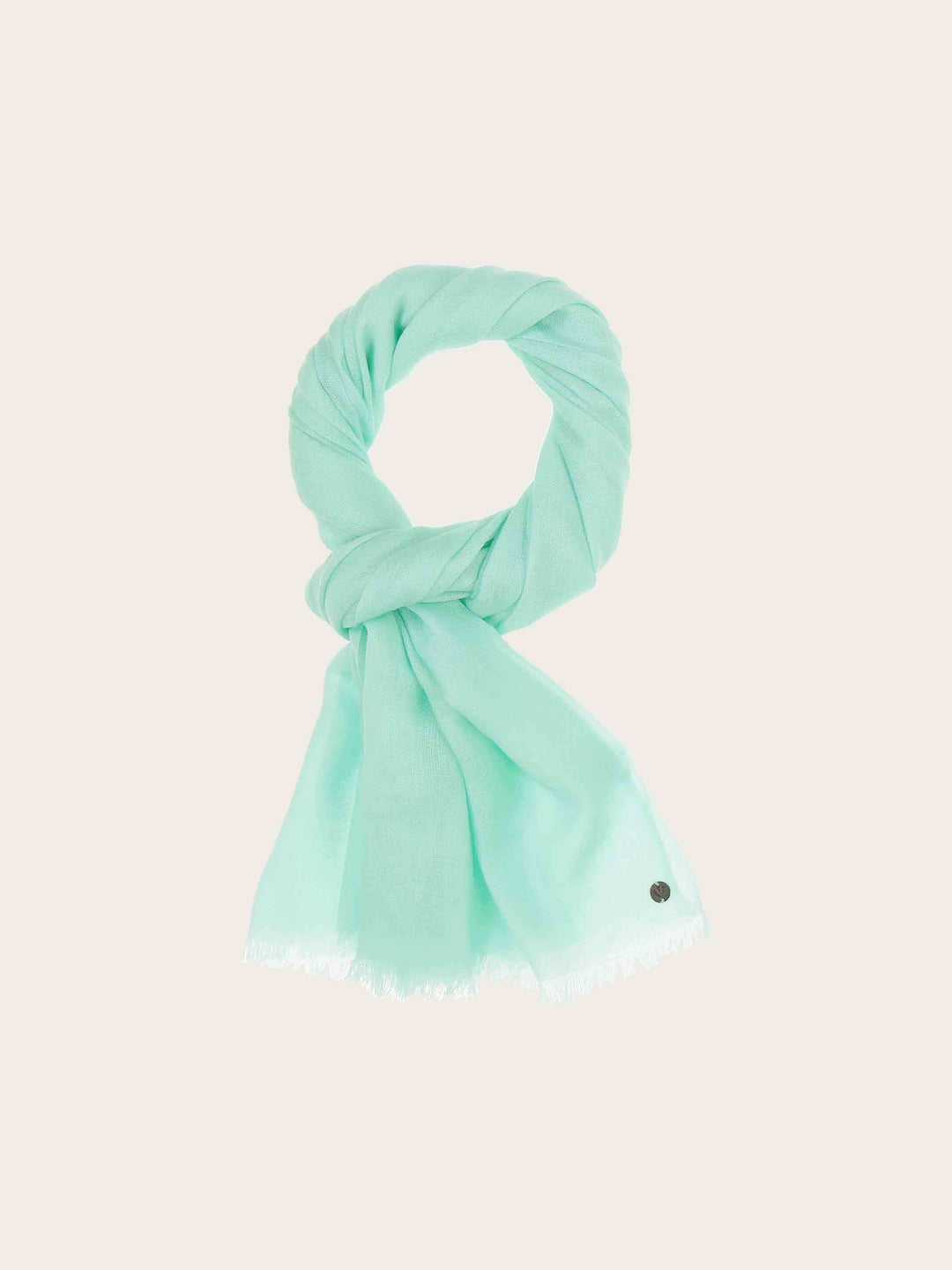 Einfarbige Pashmina aus reiner Wolle
