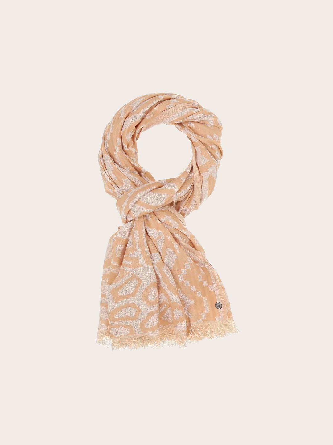 Sustainability Collection - Baumwollstola mit Boho-Design