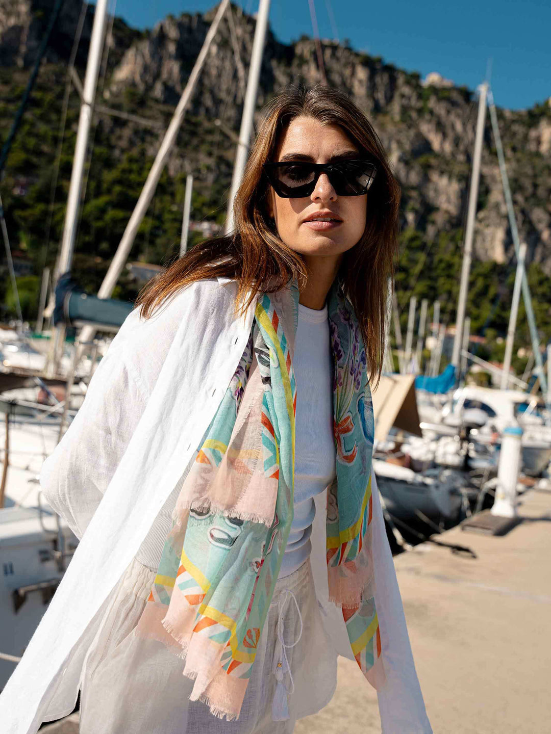 Sustainability Collection - Tuch im Frankreich-Design