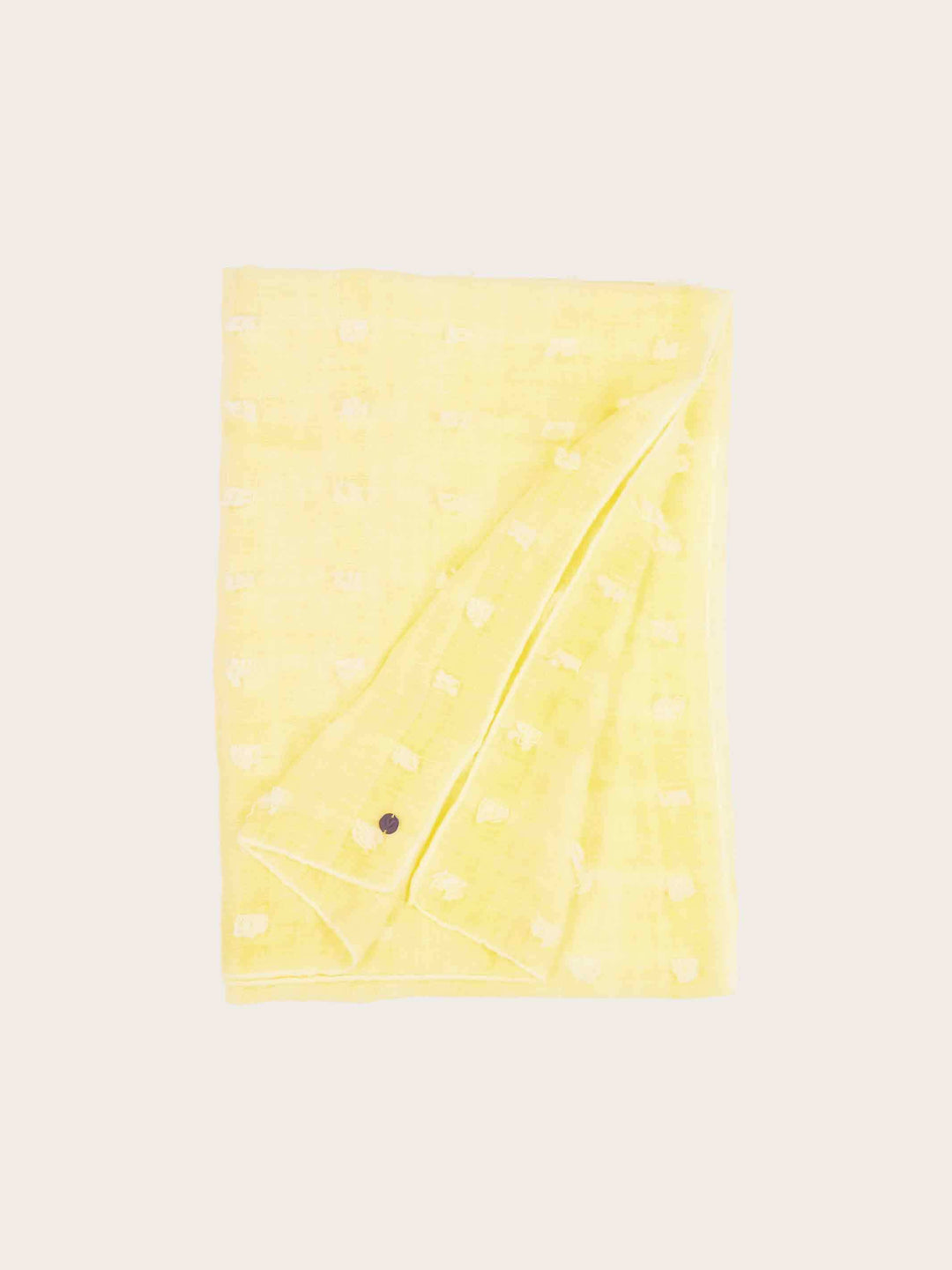 Fil Coupé Stola mit Quadraten