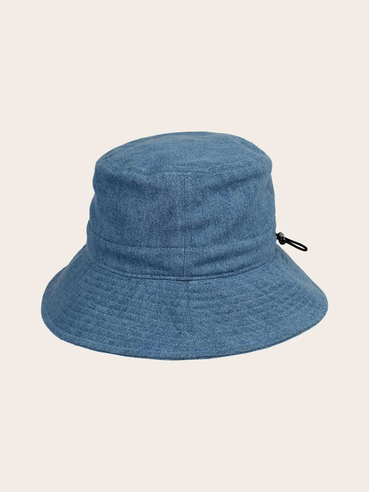Loevenich Denim Bucket Hat aus Baumwollmaterial
