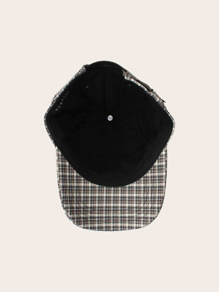 Sommerliche bugatti Baseballkappe mit klassischem Karomuster