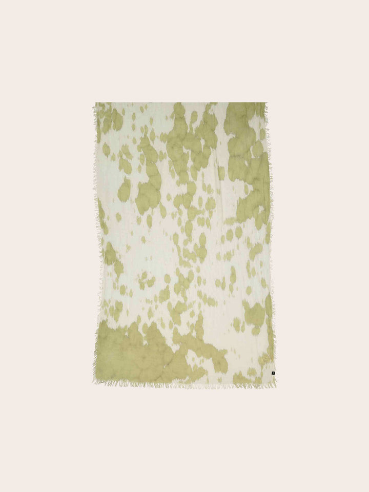 Sommerschal mit marmoriertem Muster