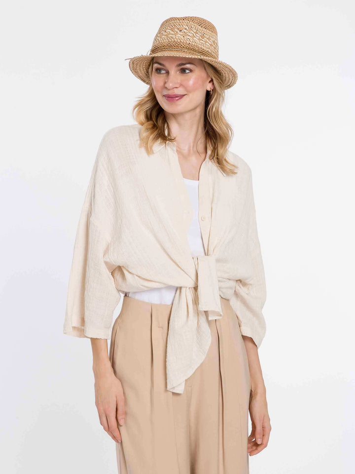 Leichter Loevenich Trilby mit kontrastreichem Muster