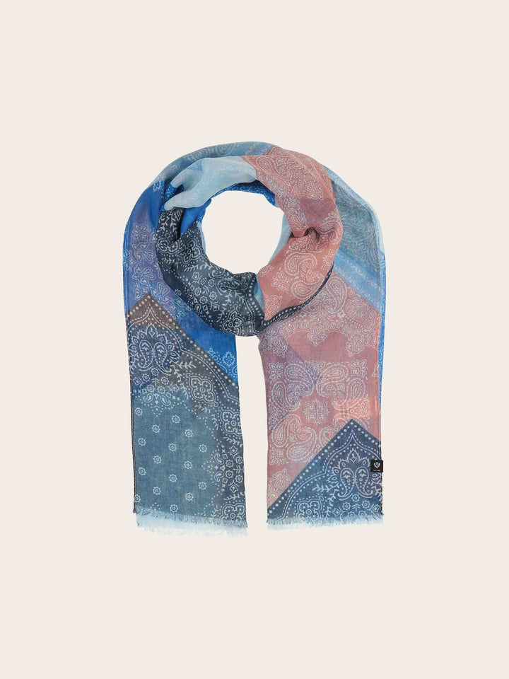 Sustainability Collection - Stola mit Paisley-Design und geometrischem Muster