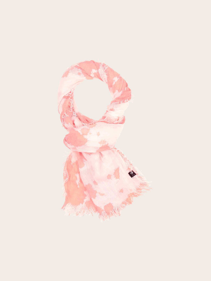 Sommerschal mit marmoriertem Muster