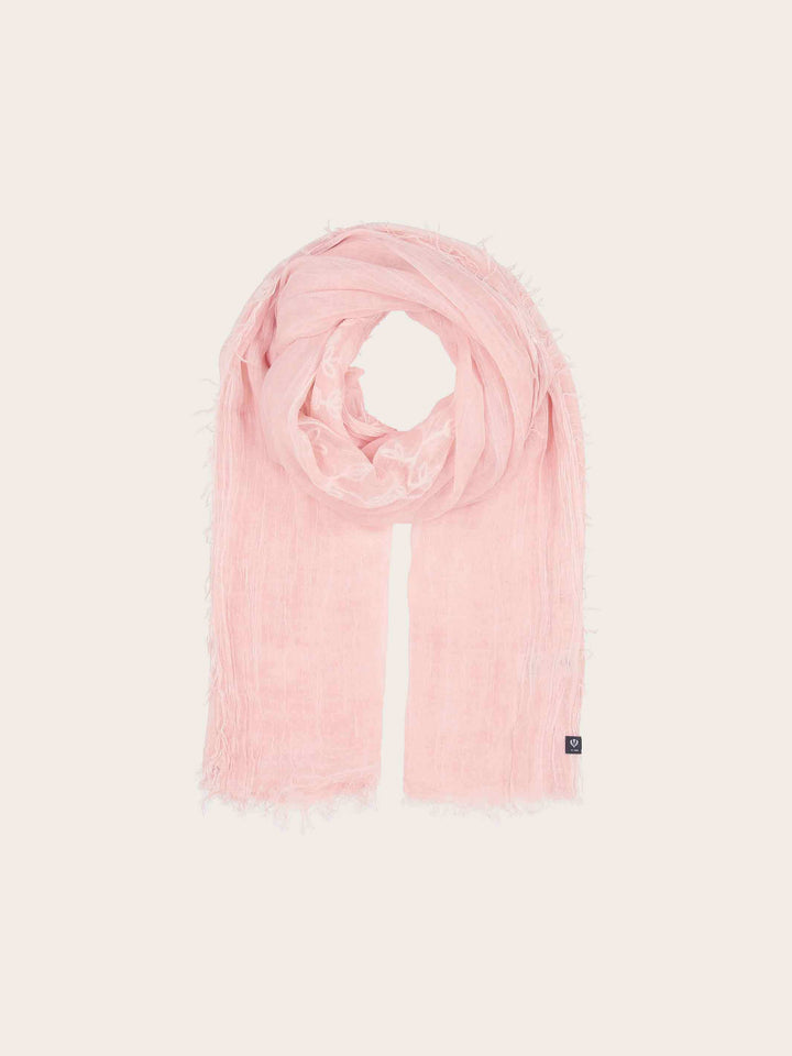 Stola mit Blumen-Stickerei