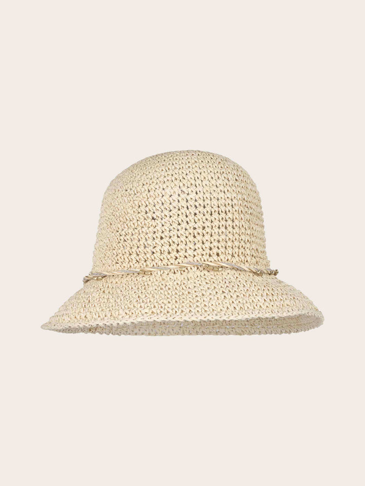 Modischer Loevenich Glockenhut mit farblich abgestimmten Hutband