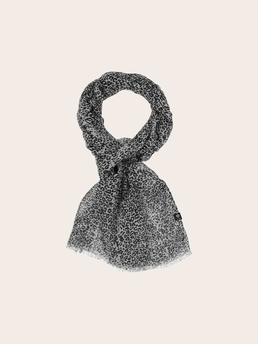 Schal mit zartem Leo-Design