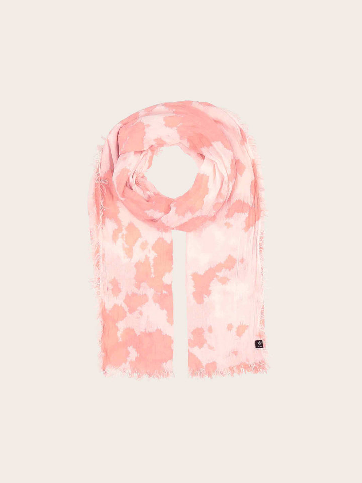 Sommerschal mit marmoriertem Muster
