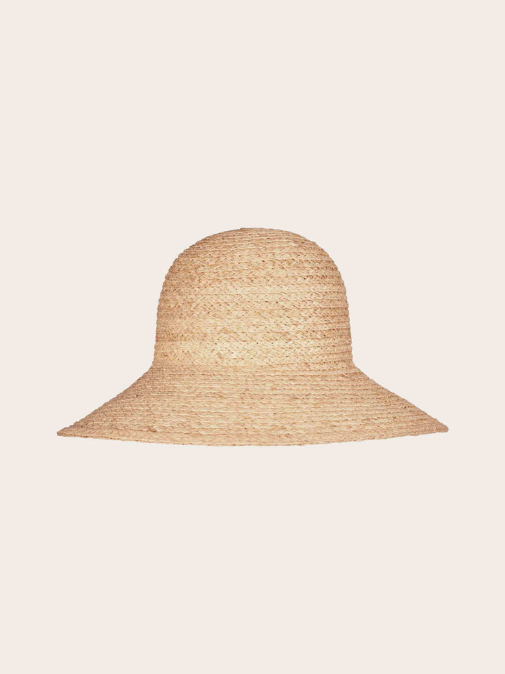 Stylischer Loevenich Strohhut mit großer Schleife