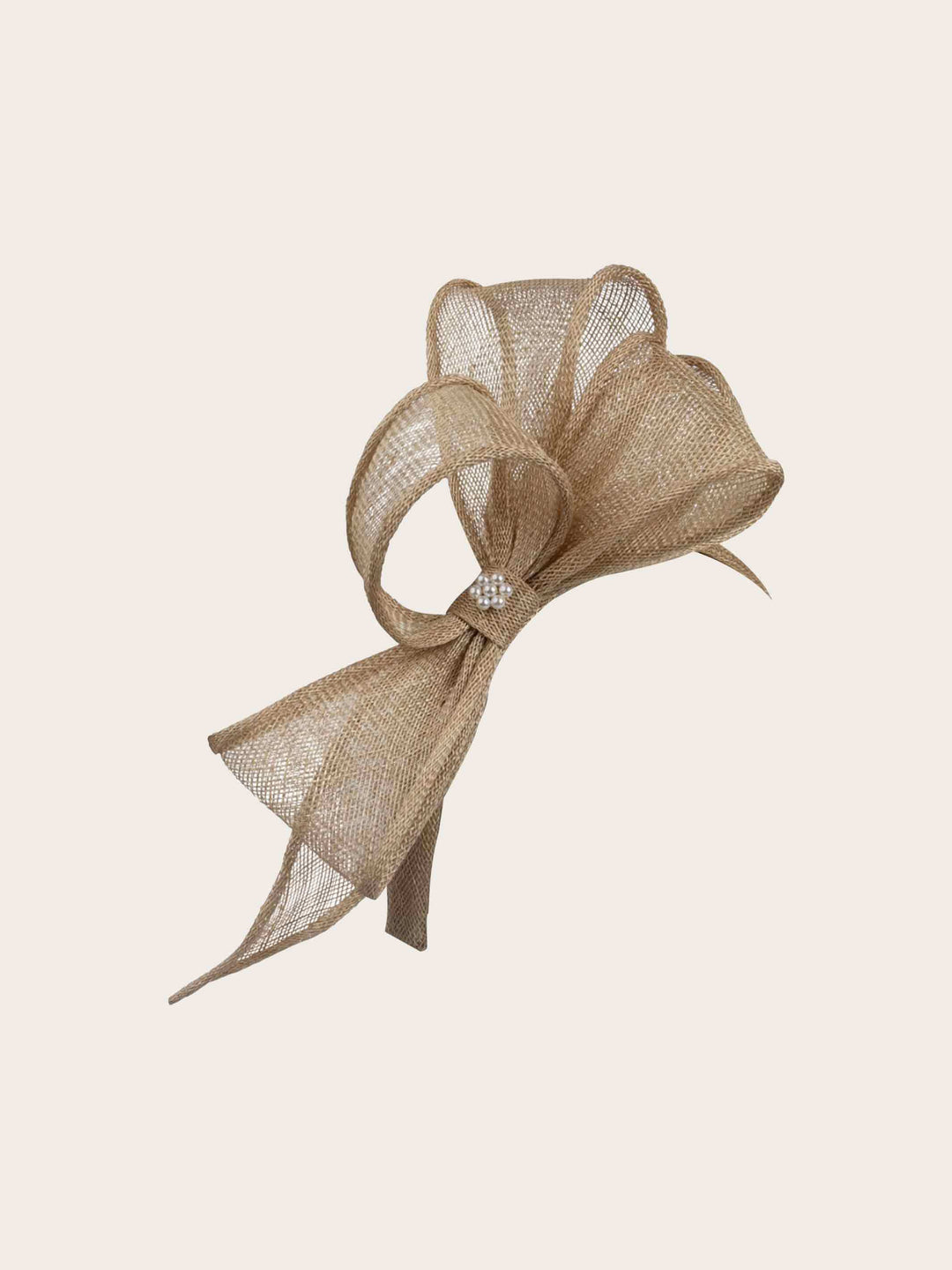 Stilvoller Loevenich Haarreif mit Sinamay Schleife