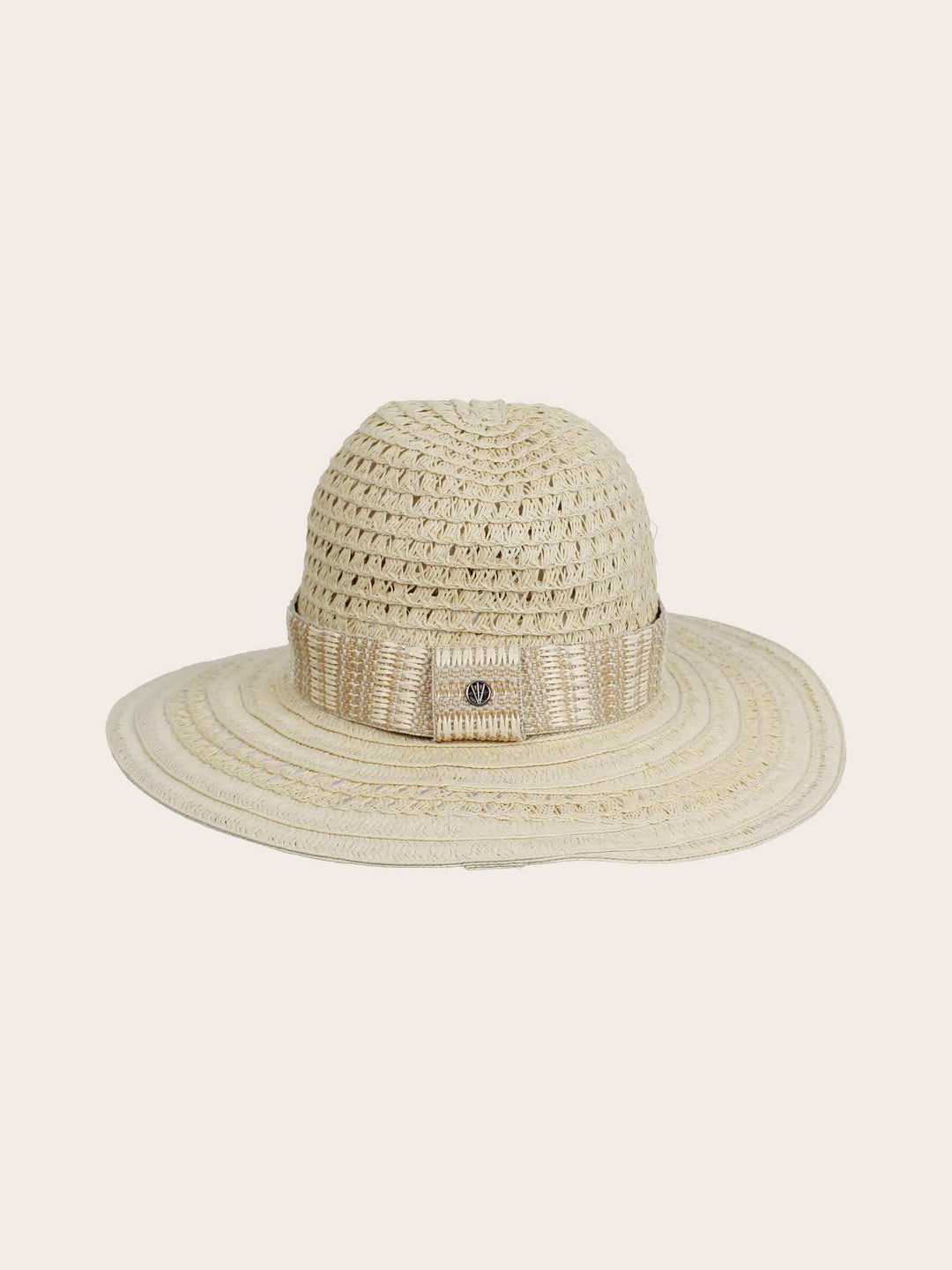 Loevenich Fedora mit Hutband aus Stroh