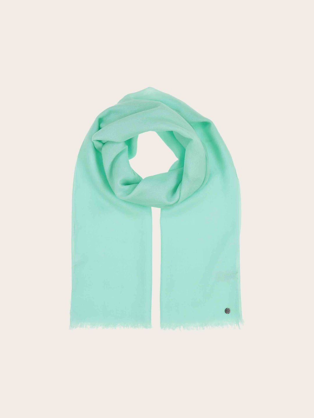 Einfarbige Pashmina aus reiner Wolle