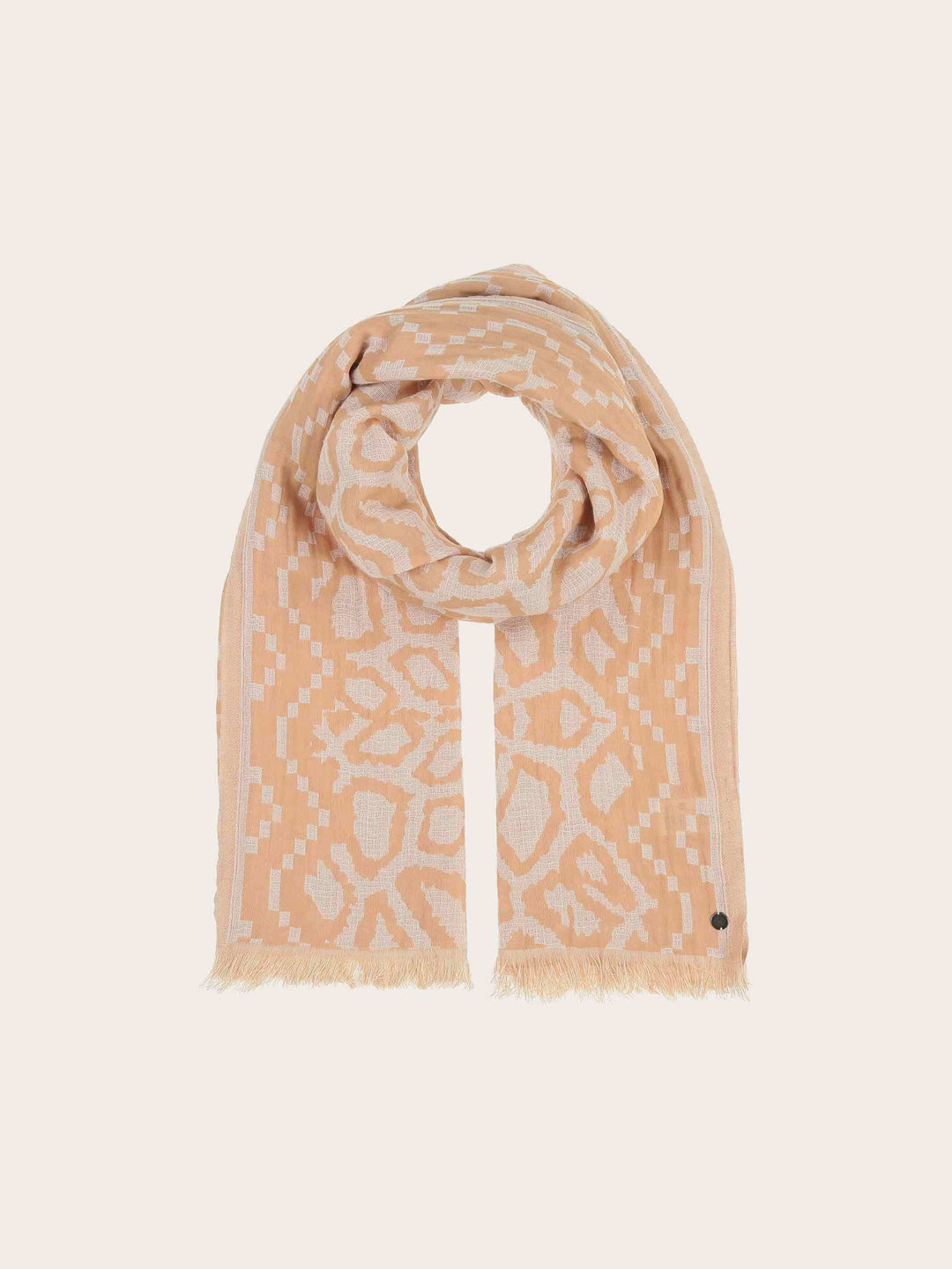 Baumwollstola mit Boho-Design