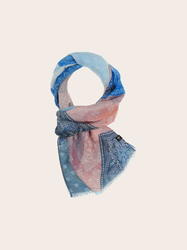 Sustainability Collection - Stola mit Paisley-Design und geometrischem Muster