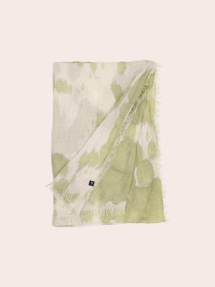 Sommerschal mit marmoriertem Muster