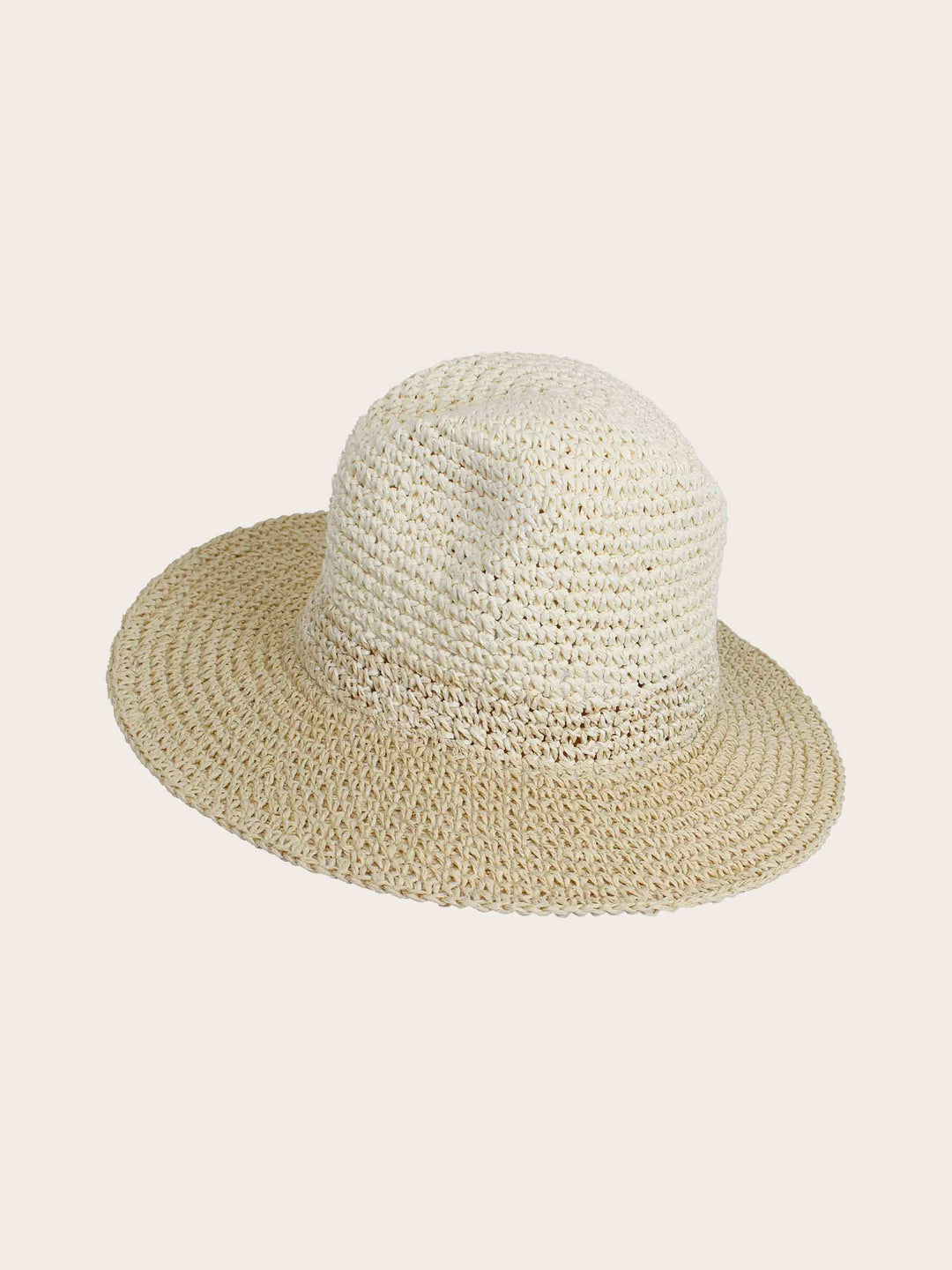 Zweifarbiger Loevenich Fedora aus Papier