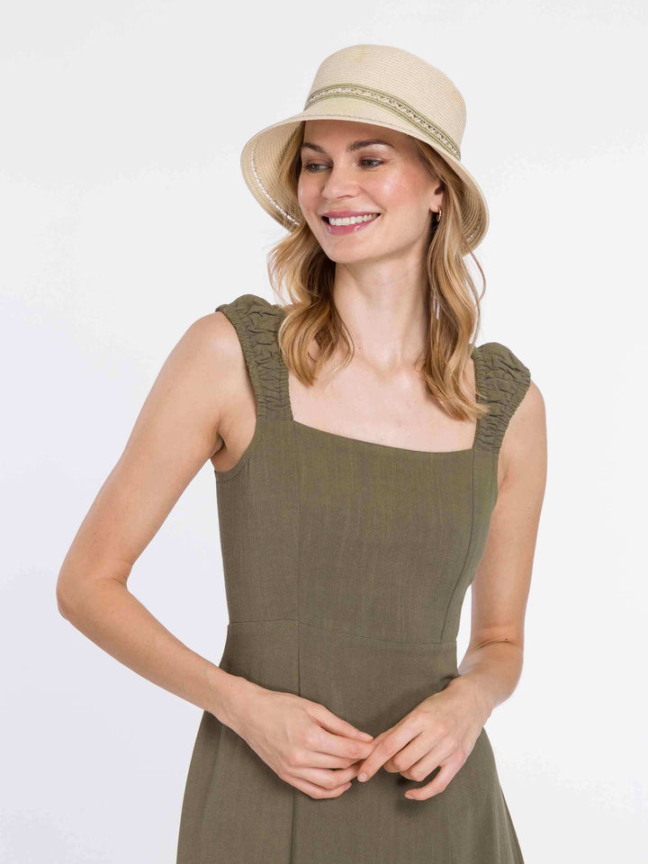 Schmaler Loevenich Fischerhut aus Papier