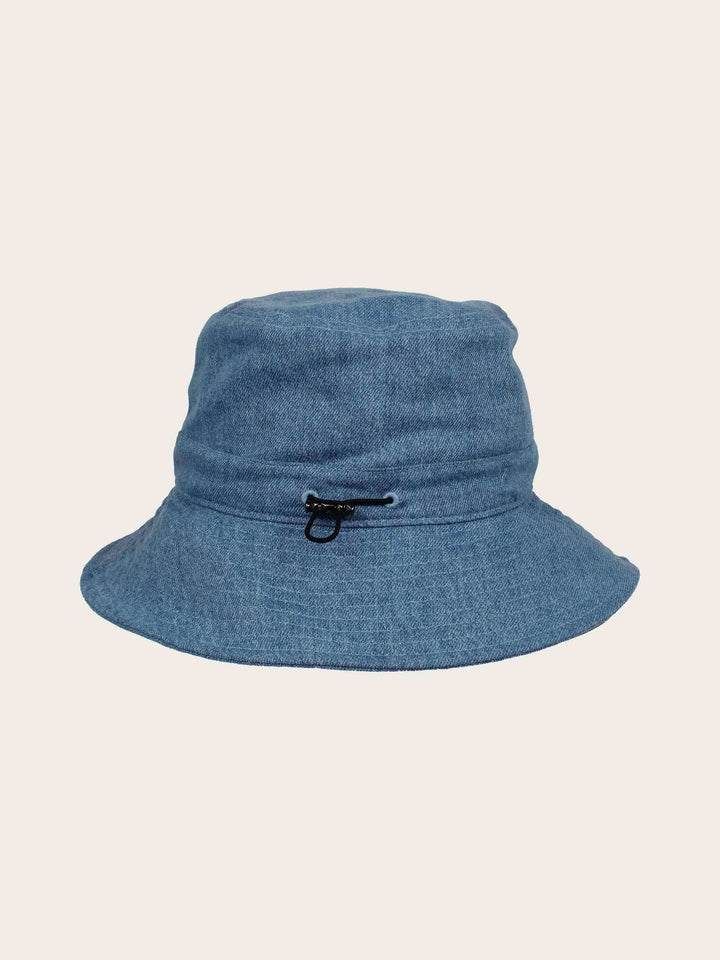 Loevenich Denim Bucket Hat aus Baumwollmaterial