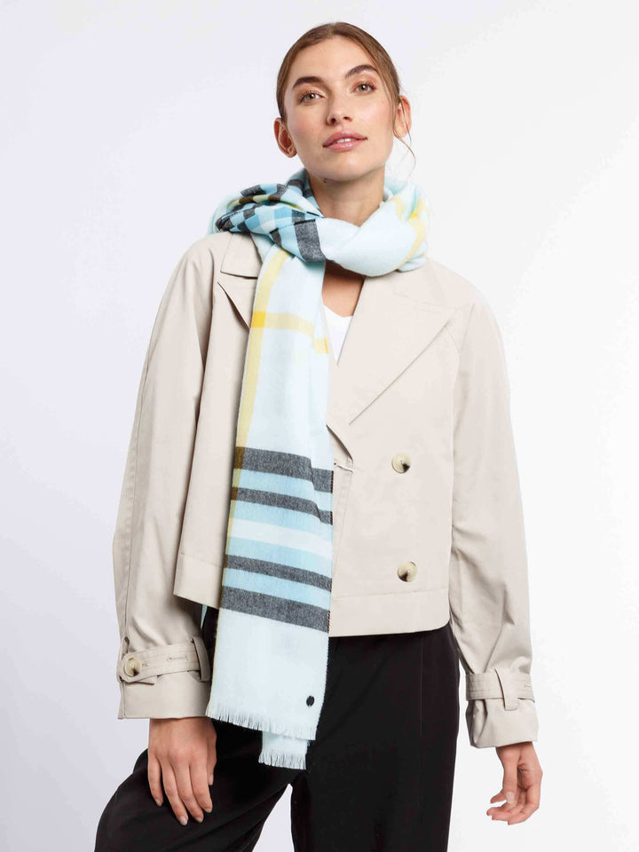 Stola mit FRAAS Plaid - Made in Germany