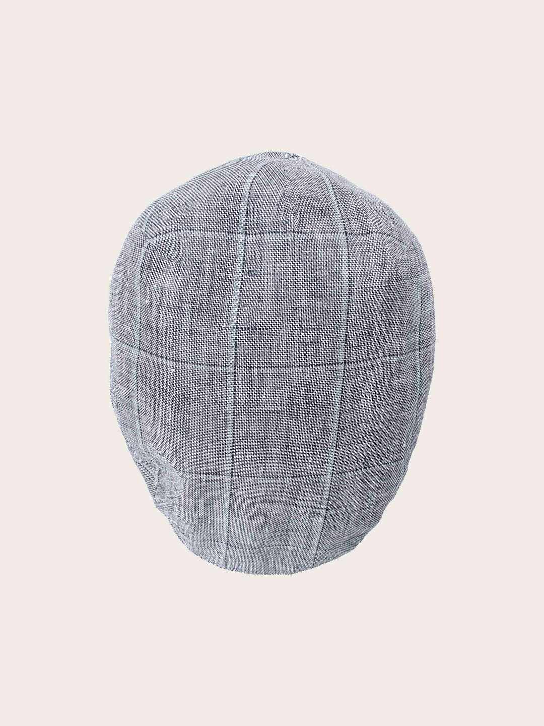 Karierte bugatti Schirmmütze in Leinenmischung