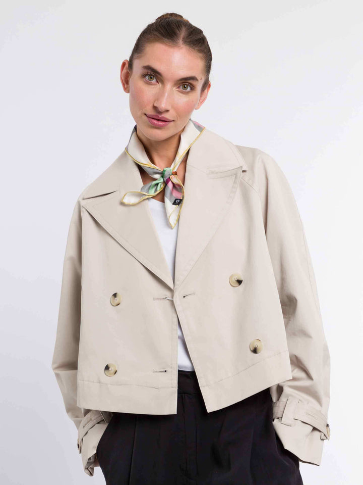 Nickituch mit FRAAS Plaid Karo aus reiner Seide