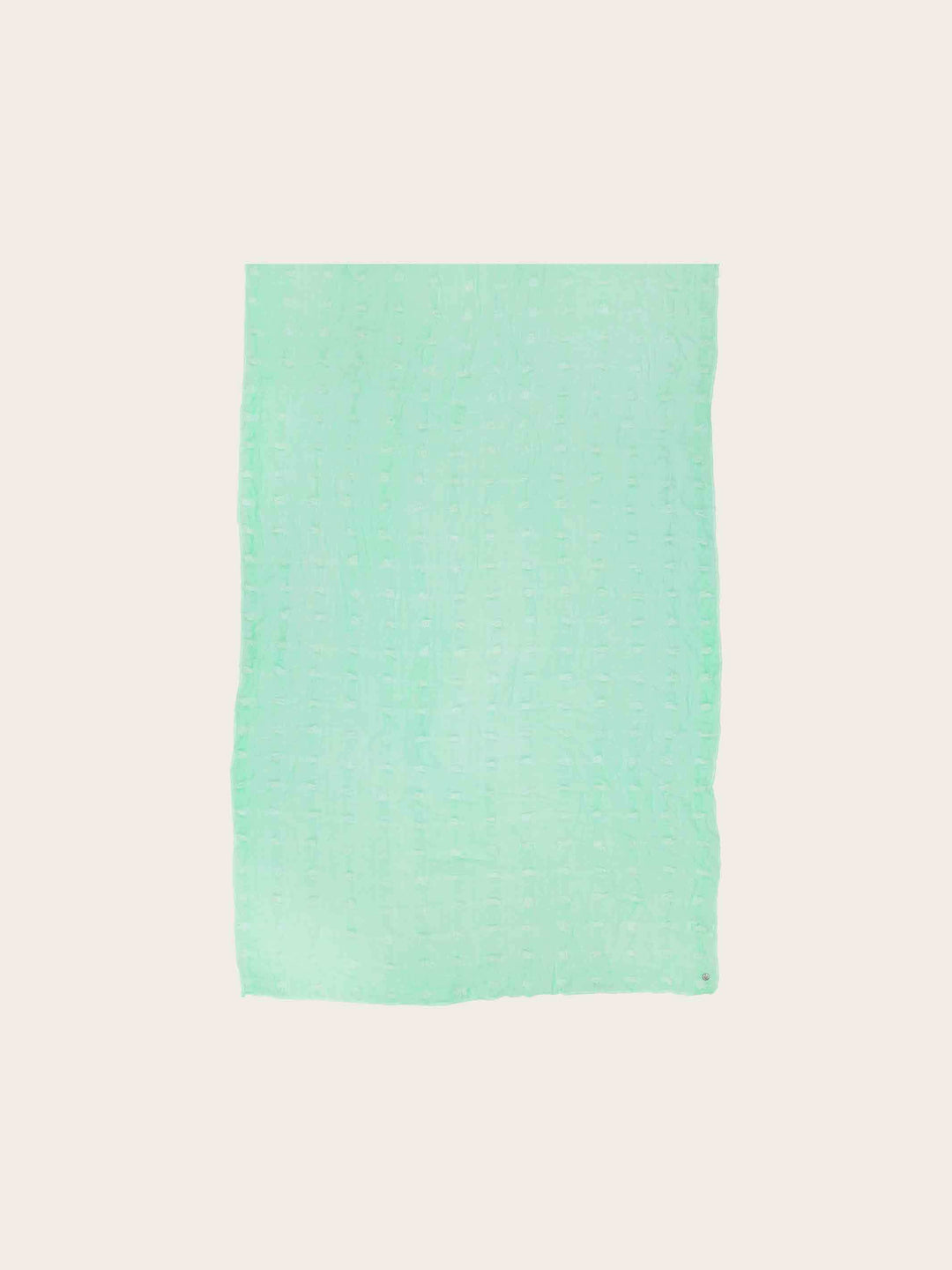 Fil Coupé Stola mit Quadraten