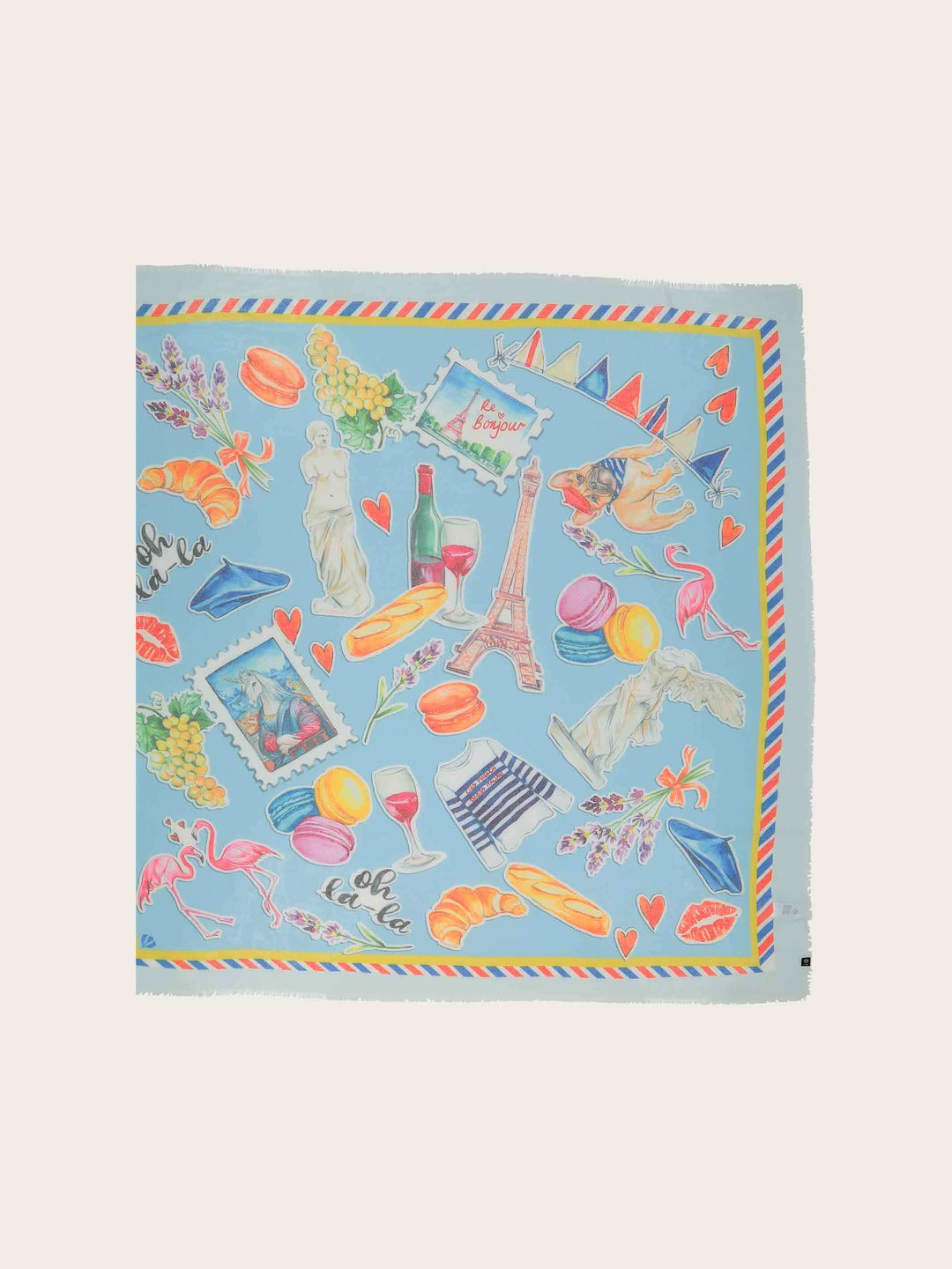 Sustainability Collection - Tuch im Frankreich-Design