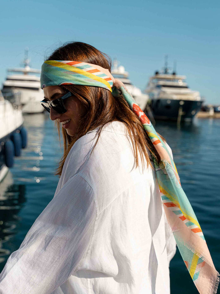 Sustainability Collection - Tuch im Frankreich-Design